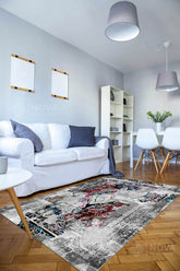 Eva Bambu Dokuma AN0055 Yumuşak Dokuma Taban Renkli Salon Yatak Odası Halısı