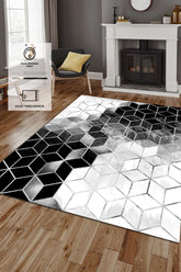 Dijital Baskı Kaymaz Tabanlı Yıkanabilir Salon Halısı Mutfak Halısı Koridor Halısı