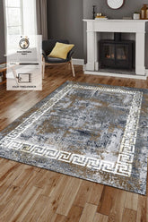 Dijital Baskı Kaymaz Tabanlı Yıkanabilir Salon Halısı Mutfak Halısı Koridor Halısı