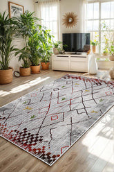 Yüksek Premium Kalite Konspet Tasarım Dijital Baskılı Bambu Salon Halısı Yatak Odası Halısı