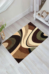 Kaymaz Taban Yıkanabilir Banyo Paspası - Nova Bath Desenli 50*80 Cm