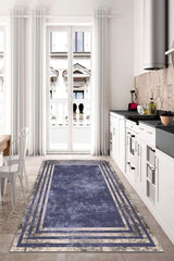 Dijital Baskı Kaymaz Tabanlı Yıkanabilir Salon Halısı Mutfak Halısı Koridor Halısı