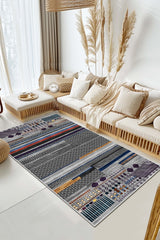 Eco Touch Süngersiz Konspet Tasarım Dijital Baskılı Salon Halısı Mutfak Halısı