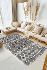 Eco Touch Süngersiz Konspet Tasarım Dijital Baskılı Salon Halısı Mutfak Halısı