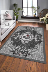 Dijital Baskı Kaymaz Tabanlı Yıkanabilir Salon Halısı Mutfak Halısı Koridor Halısı