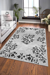 Dijital Baskı Kaymaz Tabanlı Yıkanabilir Salon Halısı Mutfak Halısı Koridor Halısı