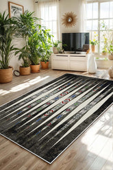 Eco Touch Süngersiz Konspet Tasarım Dijital Baskılı Salon Halısı Mutfak Halısı