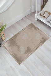 Kaymaz Taban Yıkanabilir Banyo Paspası - Nova Bath Desenli 50*80 Cm