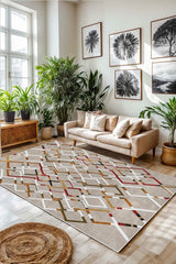 Eco Touch Süngersiz Konspet Tasarım Dijital Baskılı Salon Halısı Mutfak Halısı