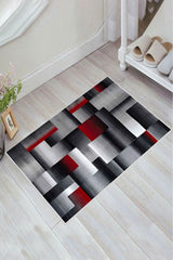 Kaymaz Taban Yıkanabilir Banyo Paspası - Nova Bath Desenli 50*80 Cm