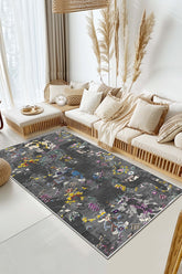 Yüksek Premium Kalite Konspet Tasarım Dijital Baskılı Bambu Salon Halısı Yatak Odası Halısı