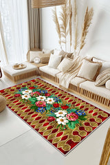 Konspet Tasarım Dijital Baskılı Dot Taban Salon-Mutfak-Yatak Odası Halısı