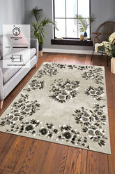 Dijital Baskı Kaymaz Tabanlı Yıkanabilir Salon Halısı Mutfak Halısı Koridor Halısı