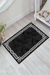 Kaymaz Taban Yıkanabilir Banyo Paspası - Nova Bath Desenli 50*80 Cm