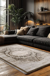 Eco Touch Süngersiz Konspet Tasarım Dijital Baskılı Salon Halısı Mutfak Halısı