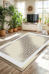 Eco Touch Süngersiz Konspet Tasarım Dijital Baskılı Salon Halısı Mutfak Halısı