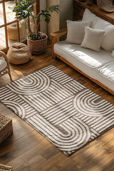 Eco Touch Süngersiz Konspet Tasarım Dijital Baskılı Salon Halısı Mutfak Halısı