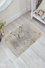 Kaymaz Taban Yıkanabilir Banyo Paspası - Nova Bath Desenli 50*80 Cm