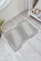 Kaymaz Taban Yıkanabilir Banyo Paspası - Nova Bath Desenli 50*80 Cm