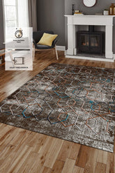 Dijital Baskı Kaymaz Tabanlı Yıkanabilir Salon Halısı Mutfak Halısı Koridor Halısı