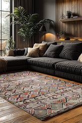 Eco Touch Süngersiz Konspet Tasarım Dijital Baskılı Salon Halısı Mutfak Halısı