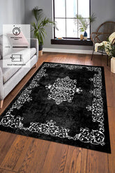 Dijital Baskı Kaymaz Tabanlı Yıkanabilir Salon Halısı Mutfak Halısı Koridor Halısı