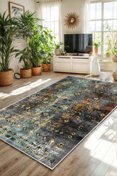 Eco Touch Süngersiz Konspet Tasarım Dijital Baskılı Salon Halısı Mutfak Halısı