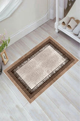 Kaymaz Taban Yıkanabilir Banyo Paspası - Nova Bath Desenli 50*80 Cm