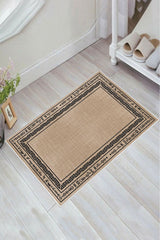 Kaymaz Taban Yıkanabilir Banyo Paspası - Nova Bath Desenli 50*80 Cm