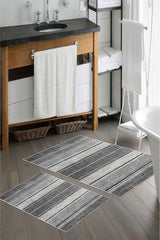 Kaymaz Taban Yıkanabilir Banyo Paspası - Nova Bath Desenli 50*80 Cm