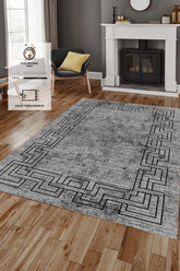 Dijital Baskı Kaymaz Tabanlı Yıkanabilir Salon Halısı Mutfak Halısı Koridor Halısı