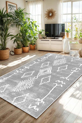 Eco Touch Süngersiz Konspet Tasarım Dijital Baskılı Salon Halısı Mutfak Halısı