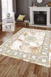 Dijital Baskı Kaymaz Tabanlı Yıkanabilir Salon Halısı Mutfak Halısı Koridor Halısı