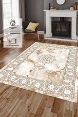 Dijital Baskı Kaymaz Tabanlı Yıkanabilir Salon Halısı Mutfak Halısı Koridor Halısı