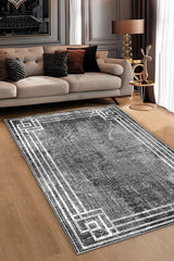 Yüksek Premium Kalite Konspet Tasarım Dijital Baskılı Bambu Salon Halısı Yatak Odası Halısı