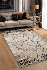 Yüksek Premium Kalite Konspet Tasarım Dijital Baskılı Bambu Salon Halısı Yatak Odası Halısı