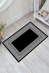 Kaymaz Taban Yıkanabilir Banyo Paspası - Nova Bath Desenli 50*80 Cm