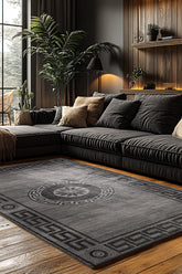 Eco Touch Süngersiz Konspet Tasarım Dijital Baskılı Salon Halısı Mutfak Halısı