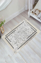 Kaymaz Taban Yıkanabilir Banyo Paspası - Nova Bath Desenli 50*80 Cm