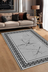 Eco Touch Süngersiz Konspet Tasarım Dijital Baskılı Salon Halısı Mutfak Halısı