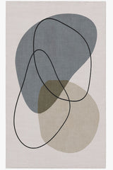 Eco Touch Süngersiz Konspet Tasarım Dijital Baskılı Salon Halısı Mutfak Halısı