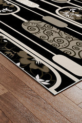 Dijital Baskı Kaymaz Tabanlı Yıkanabilir Salon Halısı Mutfak Halısı Koridor Halısı