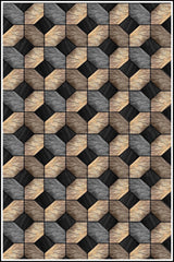 Dijital Baskı Kaymaz Tabanlı Yıkanabilir Salon Halısı Mutfak Halısı Koridor Halısı