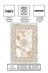 Dijital Baskı Kaymaz Tabanlı Yıkanabilir Salon Halısı Mutfak Halısı Koridor Halısı