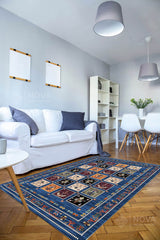 Eva Bambu Dokuma AN0039 Yumuşak Dokuma Taban Renkli Salon Yatak Odası Halısı