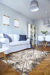 Eva Bambu Dokuma AN0051 Yumuşak Dokuma Taban Renkli Salon Yatak Odası Halısı