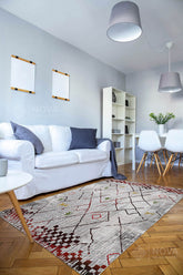 Eva Bambu Dokuma AN0052 Yumuşak Dokuma Taban Renkli Salon Yatak Odası Halısı