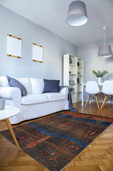 Eva Bambu Dokuma AN0074 Yumuşak Dokuma Taban Renkli Salon Yatak Odası Halısı