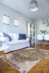 Eva Bambu Dokuma AN0200 Yumuşak Dokuma Taban Renkli Salon Yatak Odası Halısı