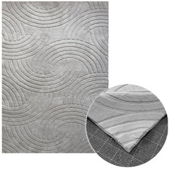 İklim Gri Kaydırmaz Taban Salon-Yatak Odası Koridor Antre Mutfak Modern Halı